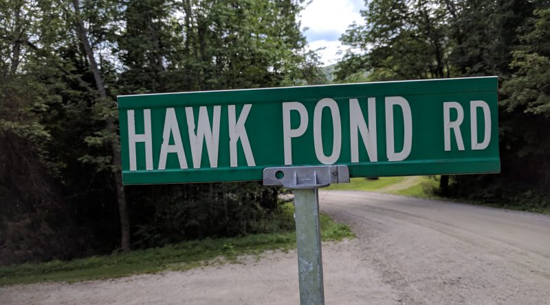 Hawk Pond Rd at Hawk Mountain Pittsfield VT