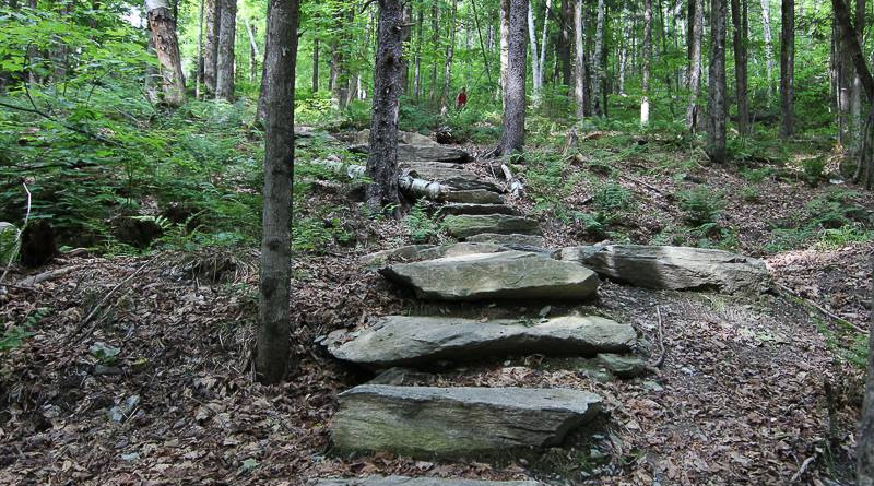Stone Steps Hike in Pittsfield Vermont